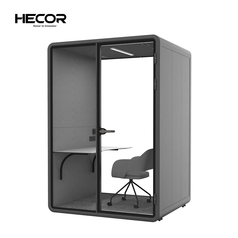 Modern Designed Soundproof Meeting Pod Mini Indoor Acoustic Office Meeting Room Work Pod For Mall
