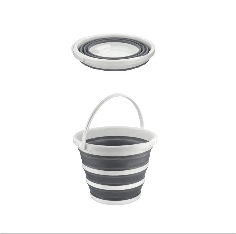 10L Collapsible household water storage cheap travel foldable portable car fishing outdoor camping folding plastic buckets