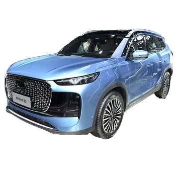 Chery Tiggo 8 Plus Новый внедорожник 197 л.с., 1,6 т, бензиновый Высокоскоростной 200 км/ч, 7-местный большой бензиновый автомобиль R18, подсветка салона, задняя левая