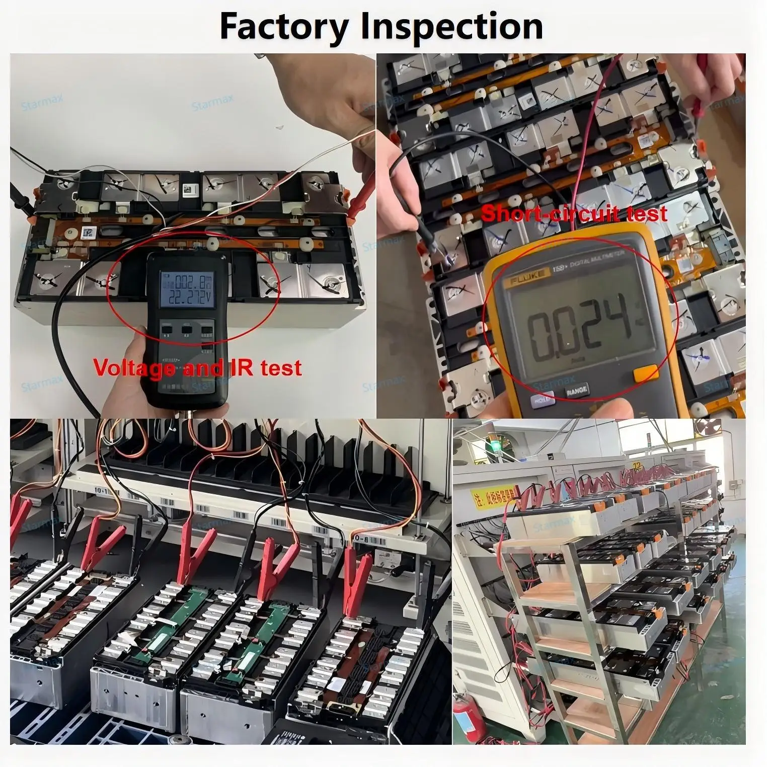Starmax Catl 92Ah 6S1P 21.6V VDA355 Nmc16Pcs 32.6KWh Ncm 811 Battery Module For upgrade Leaf Electric Car EV