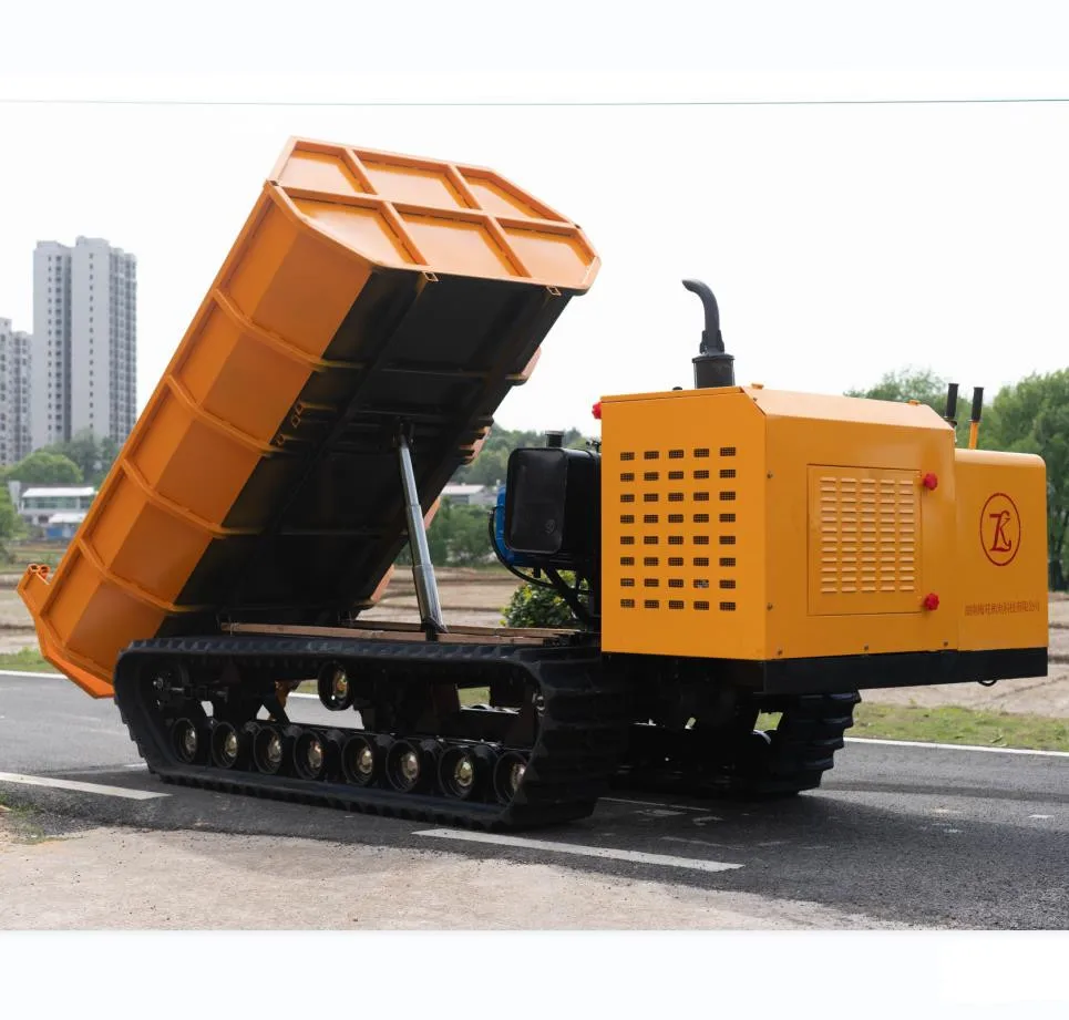 factory sale manufacturer price 4.5ton loading capacity Crawler Small Dumper for mining use