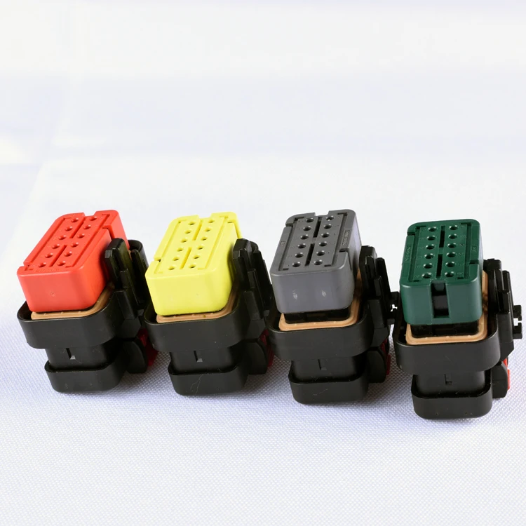 776437-2(776533-2) AMP 12 ways housing plug sealed electric male connector AMPSEAL 16 series