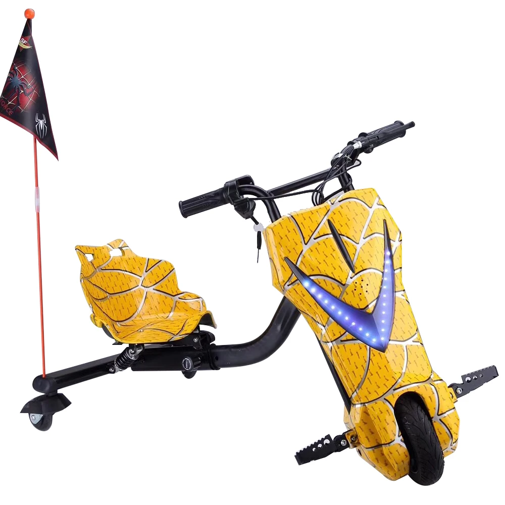 Fashionable Length Adjusted Adults 3 Wheel Smart Drift Electric Drifting Scooter Drift Trike