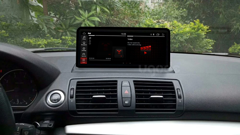 Ugode Promote Android 10 GPS Media Display Stereo Audio Carplay  4+64G for BMW 1 Series E81 E87 with iDrive Joystic Button