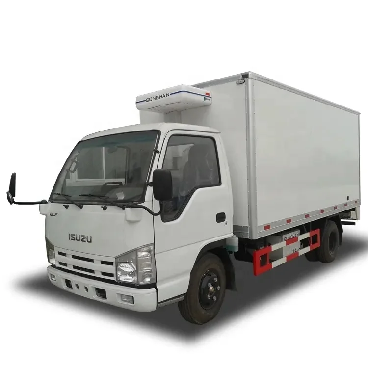 Factory price ISUZU Refrigerator Truck 4x2 Diesel Freezer Truck For Sale