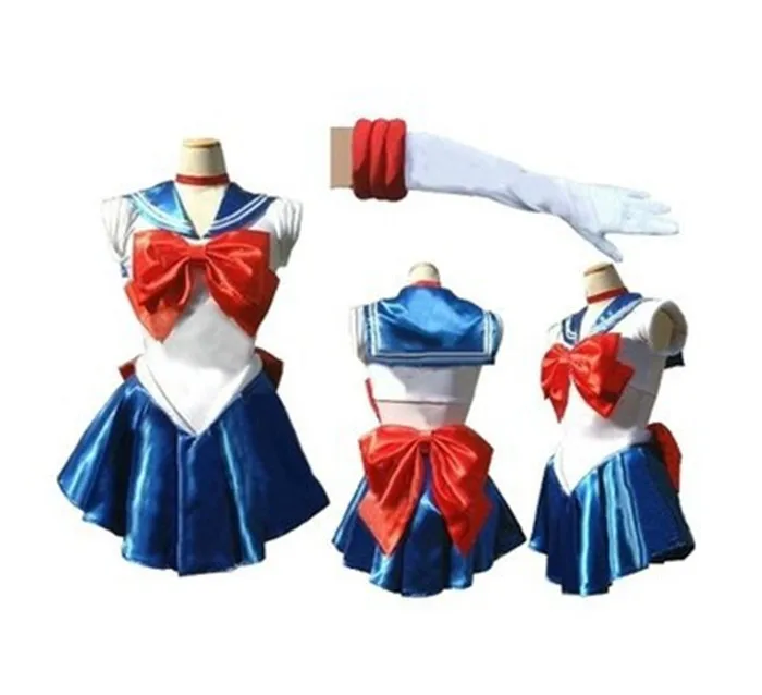 UFOGIFT Anime Sailor Moon Rei Kino Mars Cosplay Uniform Costume Female Sailor Moon Dress