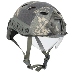 SIVI 2022 New Upgraded With Hole Version Top Design Camouflage American Tactical Field CS Outdoor Helmet