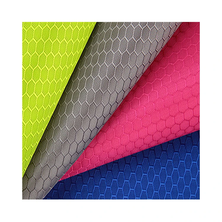 420d Waterproof Jacquard Honeycomb Oxford Fabric For Bags