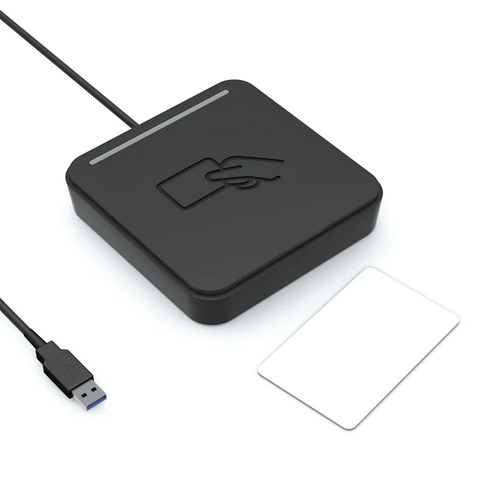 Access Control Smart Card RFID USB Reader With Dual Frequency 125KHz And 13.56MHz Reader