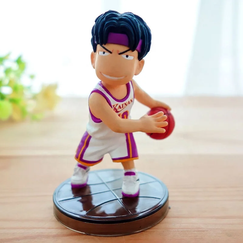 Q version color slam dunk 5 Xiangbei team Rukawa maple Sakuragi Kanagawa team basketball boy hand ornaments