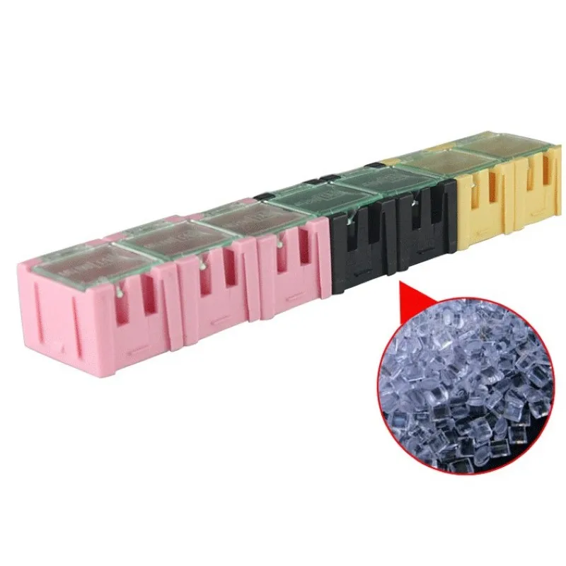 1# ESD SMD SMT Electronic Component Container Mini IC Storage Box