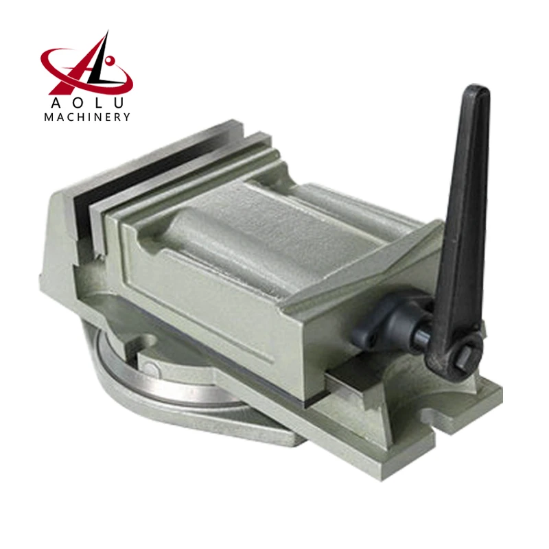 QH80 Precision Milling Machine Vise 80MM Machine Vice with Swivel Base For Milling Machine 3/4/5/6/8inch