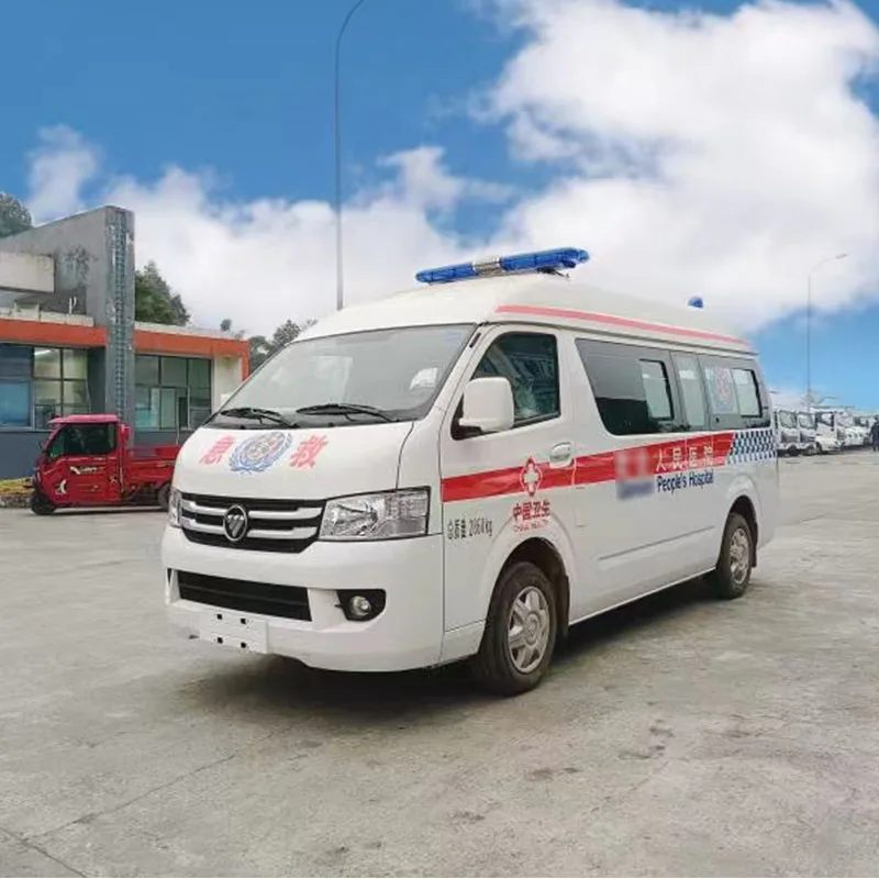 Foton G9 Ambulance Ambulances Truck Hot-Selling for Medical Useambulance for Sale Utility Vehicle 4x4