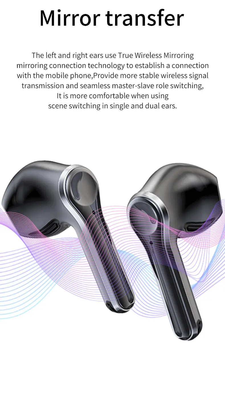 2022 New Boat Me62 Pro Color Digital Display Earphone Wireless Type-c Hd Call True Stereo Gaming Earphones Headphones