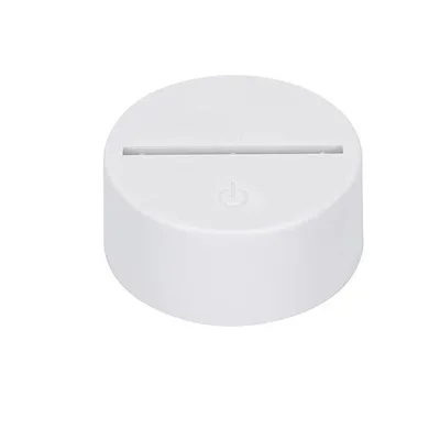 Best selling  Home Decoration  rgb LED Lamp  base Customized Pattern led light bases for acrylic