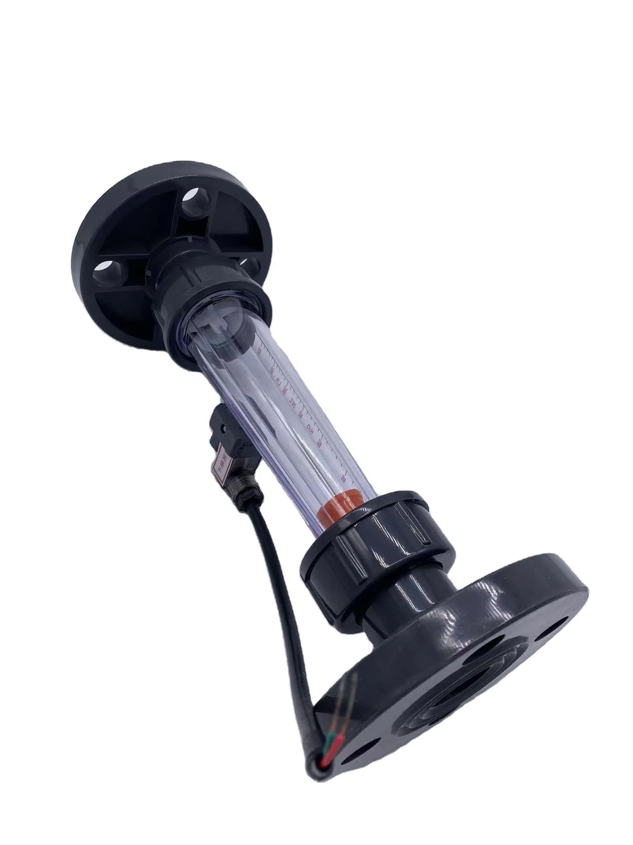 flange Rotameter Pipe Plastic Tube Float Flow Meterby Request Converter IP67 Start up Time 0 5 Seconds Titanium Power