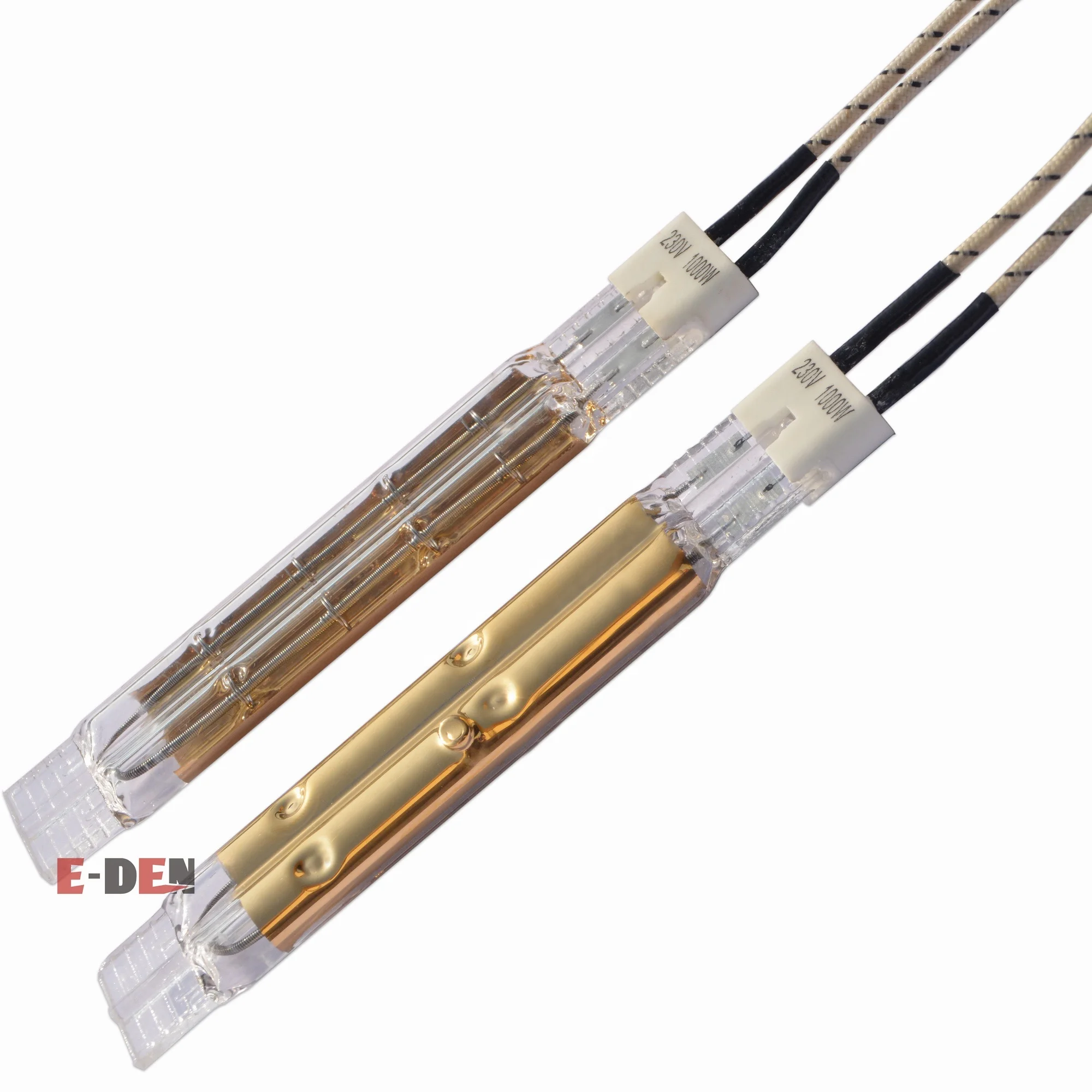 230 В 1000 Вт Инфракрасная тепловая лампа кварцевый нагреватель ИК лампа