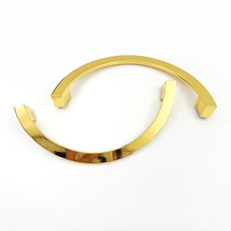Wejoy wholesale semicircle gold handles furniture hardware accessories knobs