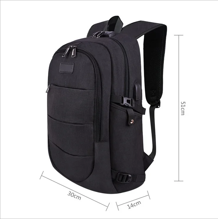 Laptop Backpack Water Resistant Anti-Theft Bag with USB Charging Port and Lock  for various types of people