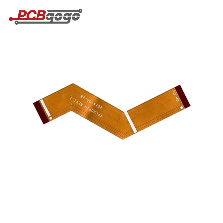 Electronic Flexible PCB Chemical Gold 5pcs MOQ REACH OEM Flexible Printed Circuit Board PCB