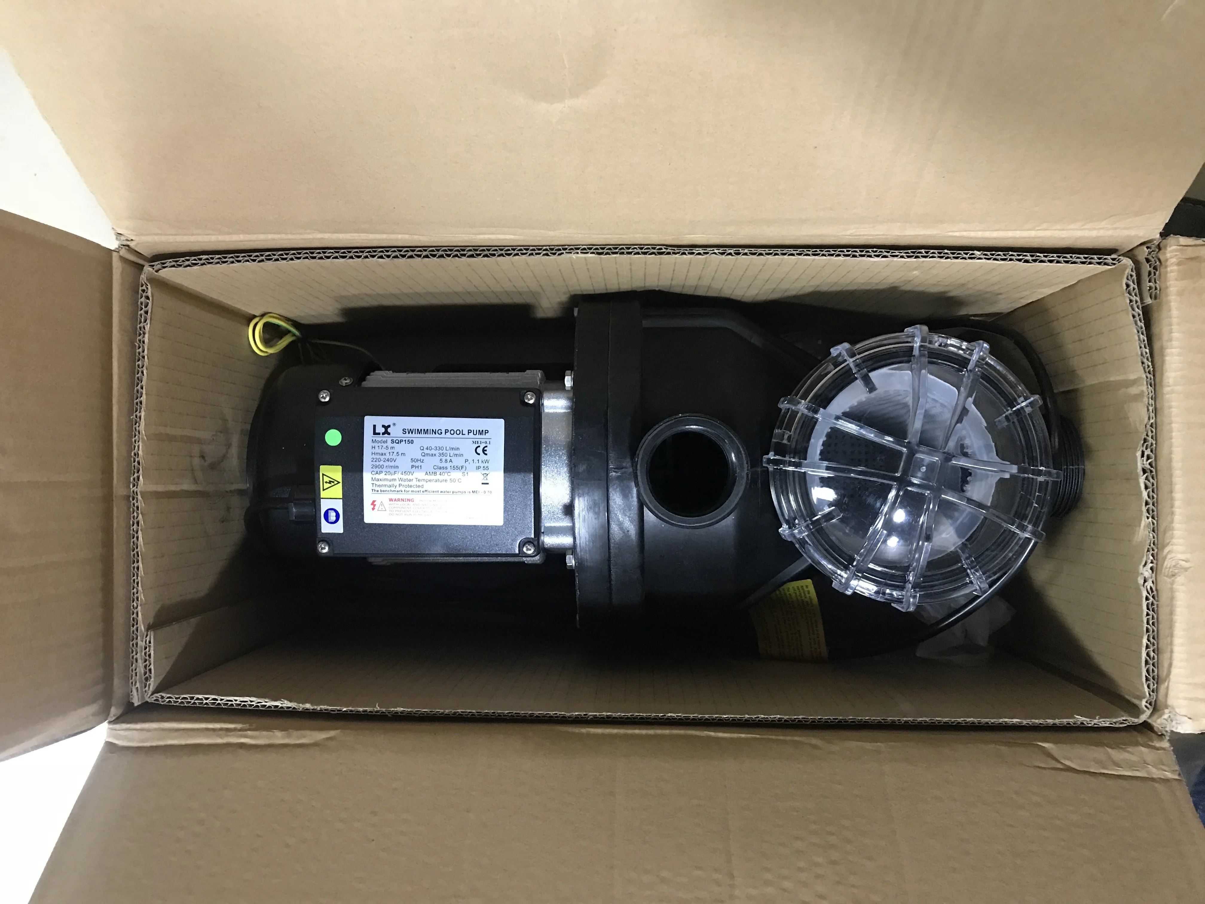 Environmental Swimming Pool Circulation Water Pump Super Power Water Pump