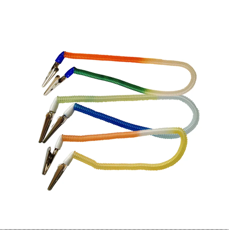 Dental Bib Holder Plastic Spiral Wire Patient Towel Metal Clip Adult  Tissue Napkin Holder