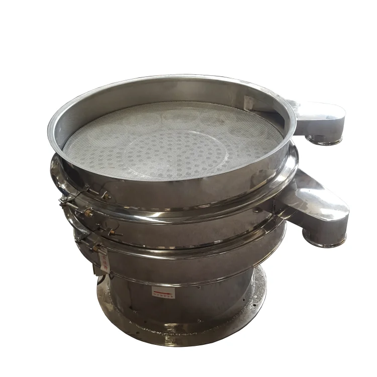 Double decks Industrial Vibrating Sieve ss304 carton steel  Vibro Sifter with best price