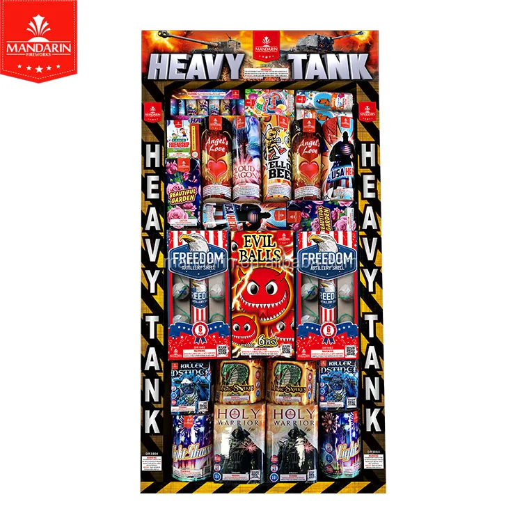 Mandarin USA PARTY family fireworks packs box pyrotechnics assortments packs fireworks happy boom