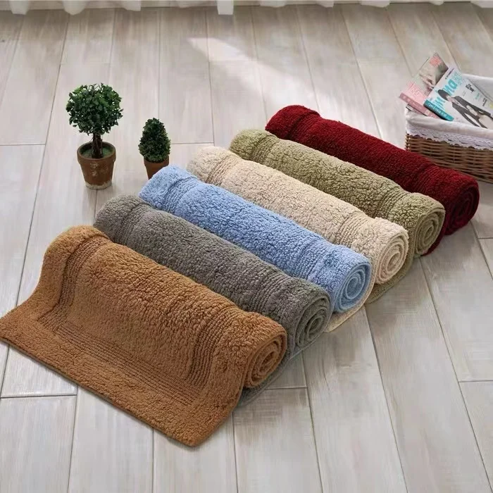 Нескользящий Коврик для ванны, мягкий абсорбирующий высокий Глубокий круглый персонализированный Коврик для ванны, прочные толстые коврики для ванной комнаты