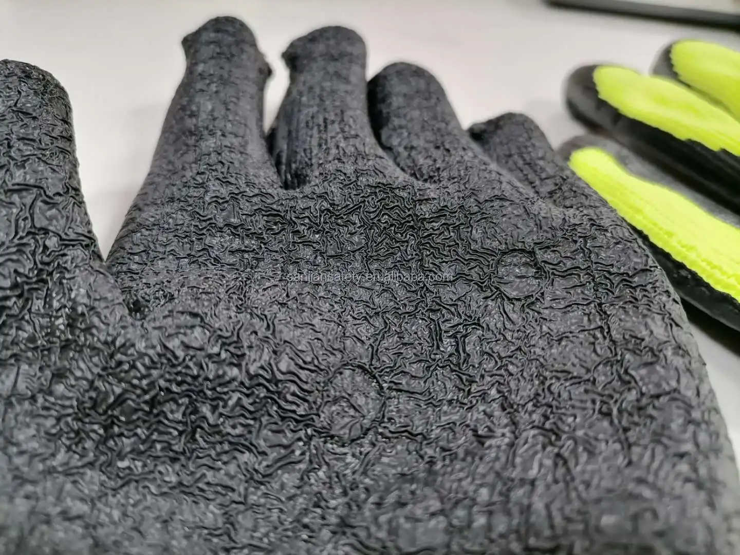 Hot Selling Cotton Polyester Latex Coated Big Hand Clapper Safety Gloves