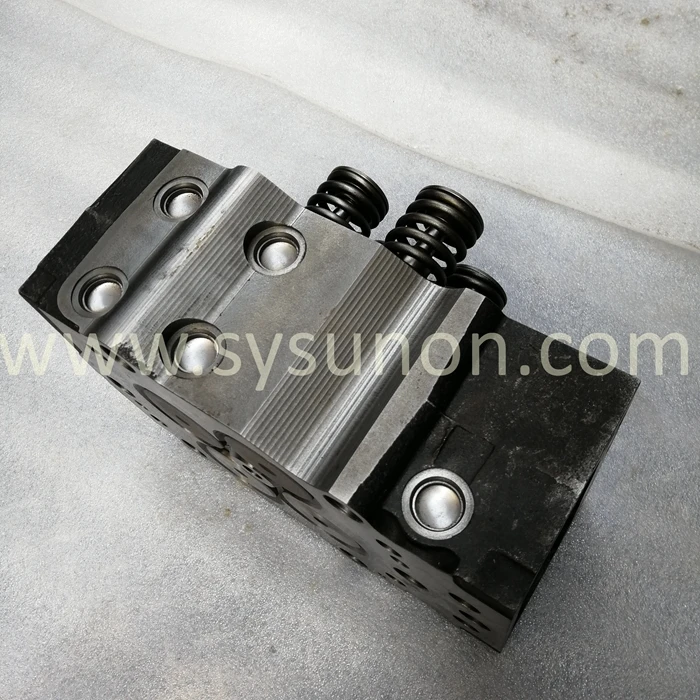 K19 Diesel Engine Parts Cylinder Head Assembly 3646323 3640320 3639984 Cylinder head with valve