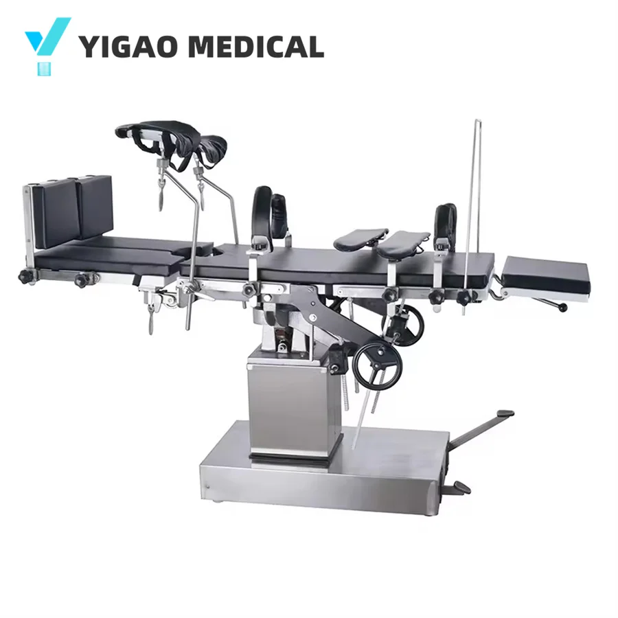Прочный стальной ручной операционный стол для общей ортопедической хирургии легко работать с гидравлическим источником питания