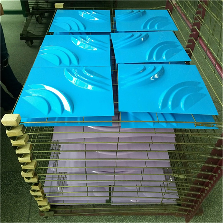 2022 High Quality Mirror Silver Light Cover LED 3D  Factory Supply Loe Price Wall Covering 3D Wall Panels