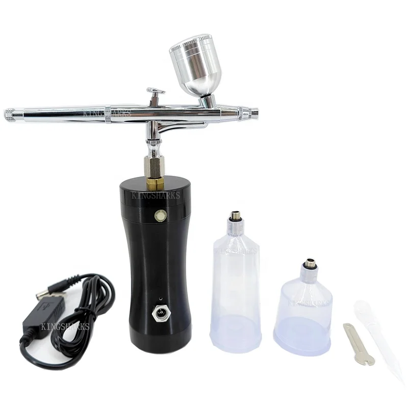 0.3 0.4 0.5mm Cakes Makeup Nails Electric Airbrush With air Pump