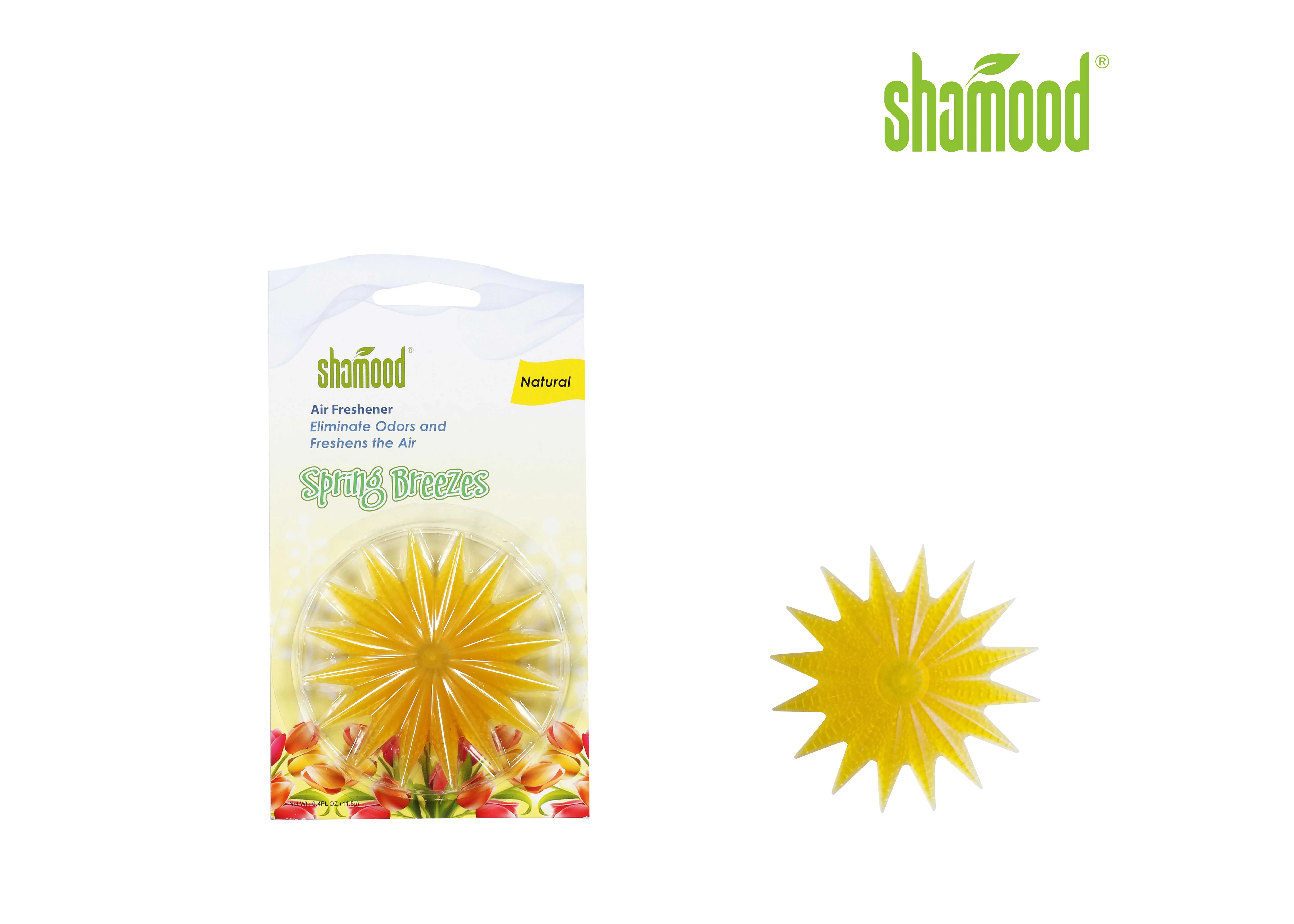 Sticky Scented Gel Starfish Shape Air Freshener Car Accessories Long Lasting Perfume Manufactory OEM LOGO