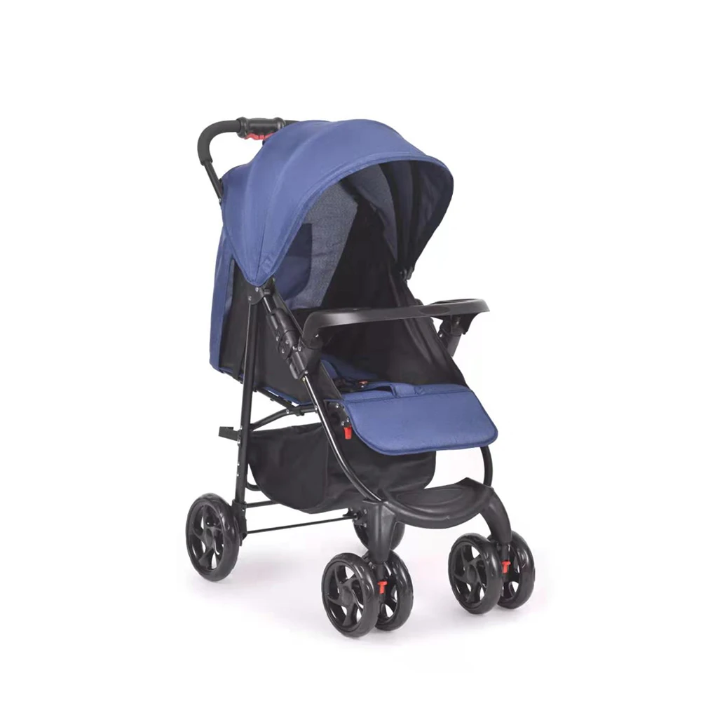 Big wheels one hand folding popular stroller