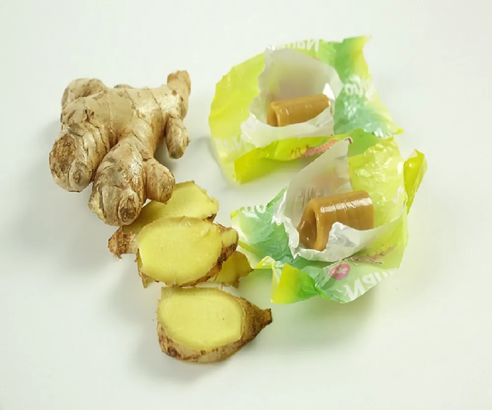 Wholesale Sweets Coconut Ginger Hard Candy Confectionery Candies
