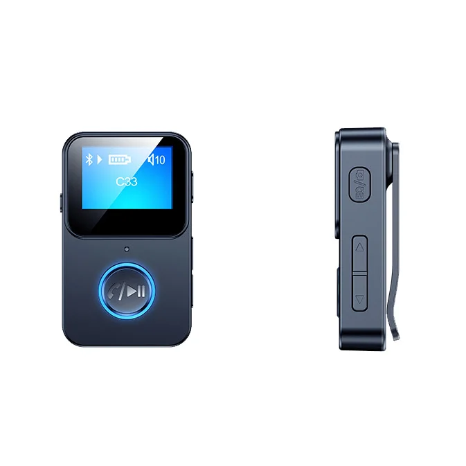 OEM New arrival digital mini clip  mp3 music player Support wireless connection mobile phone