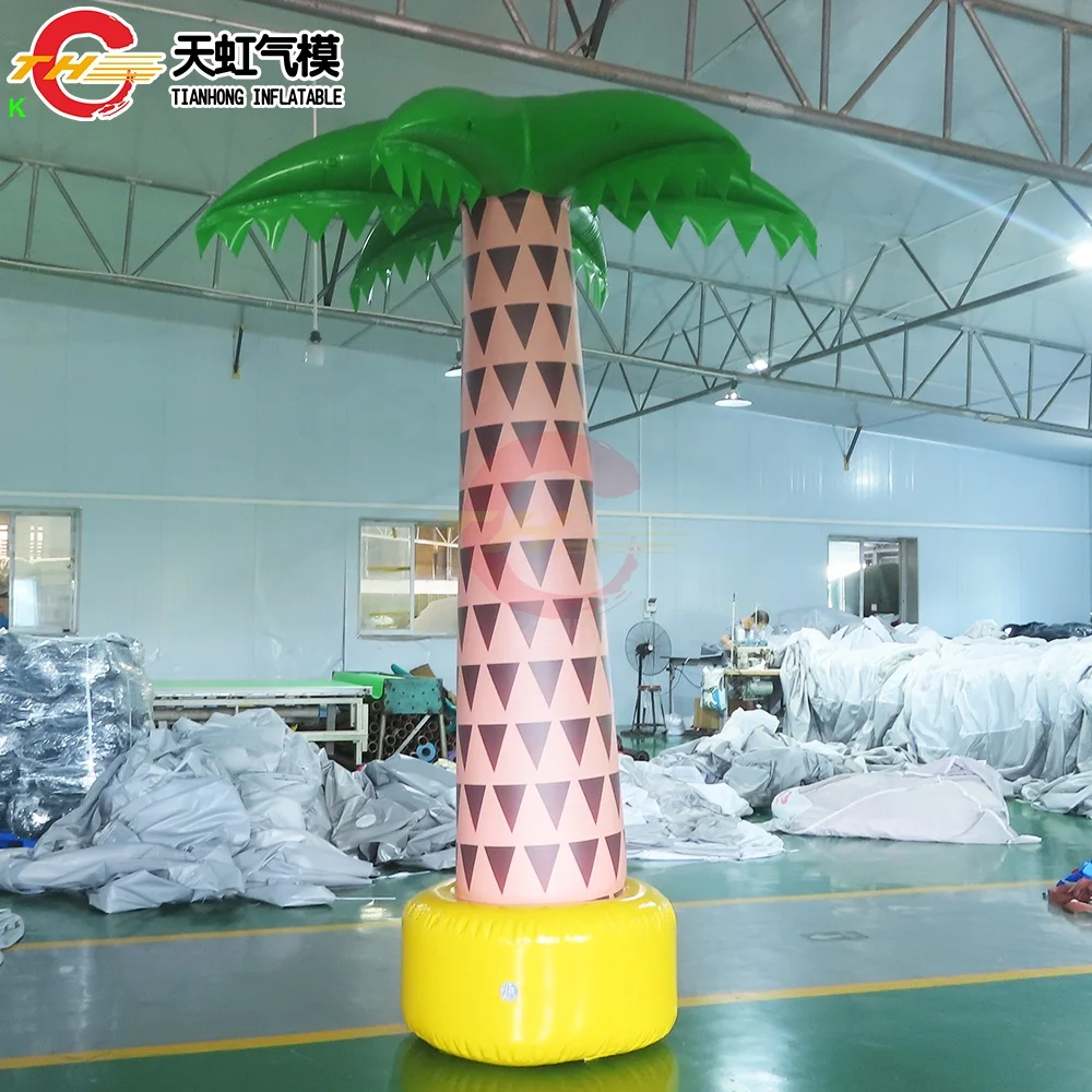 Free Door Shipping giant inflatable palm tree model realistic inflatable coconut tree for decoration
