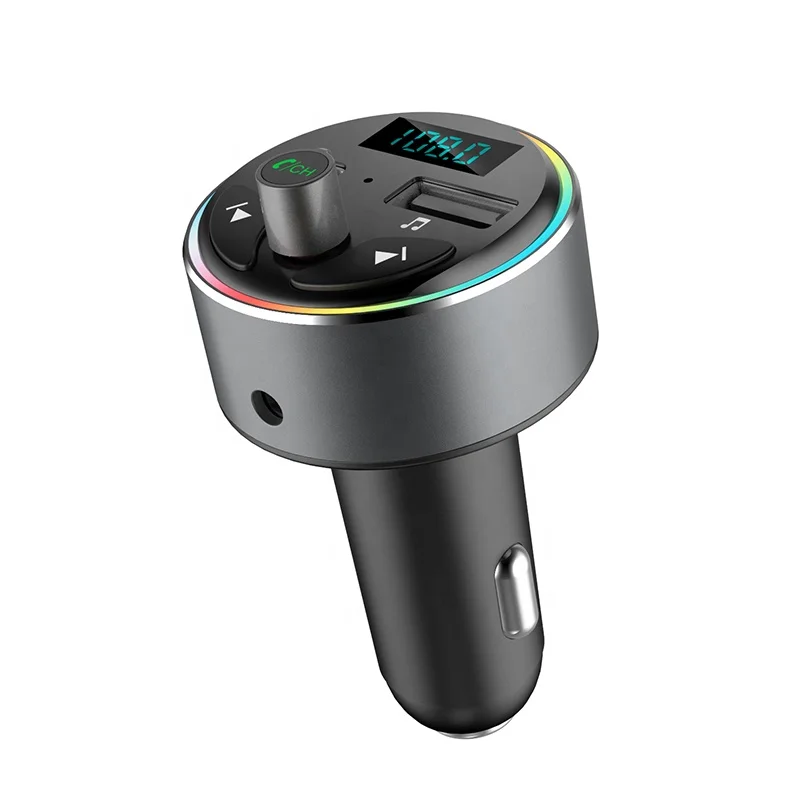 Автомобильный MP3-плеер 2023 V5.0 30 Вт TYPE-C громкой связи