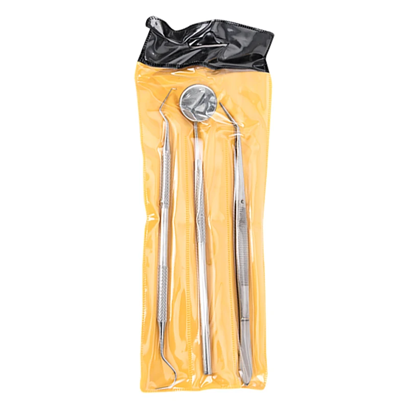 Набор инструментов для стоматологического зеркала из нержавеющей стали 3 шт.