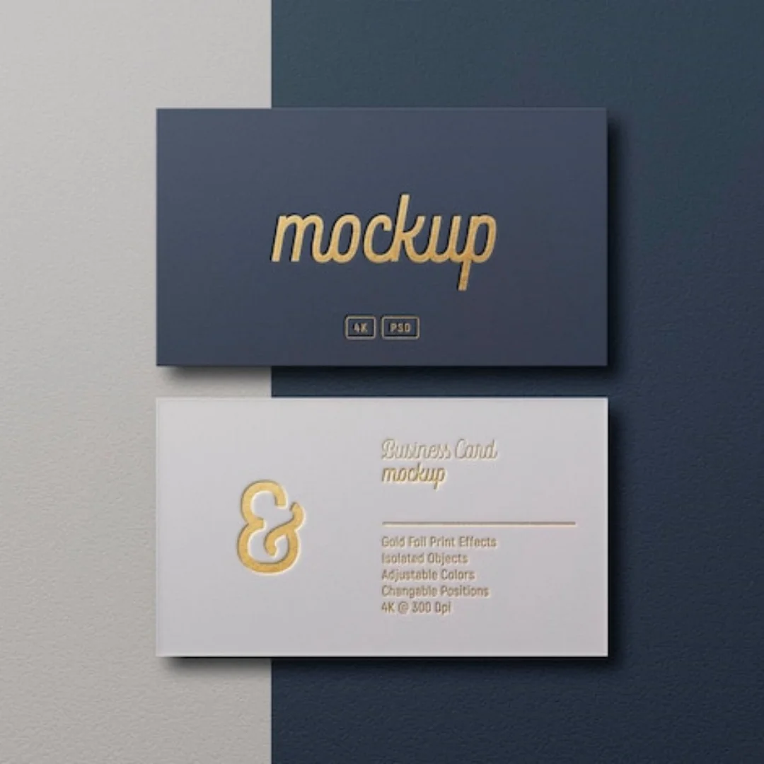 Professional Business Card High Quality Gold Foil Business Cards Embossing Spot Uv Embossed Business Cards