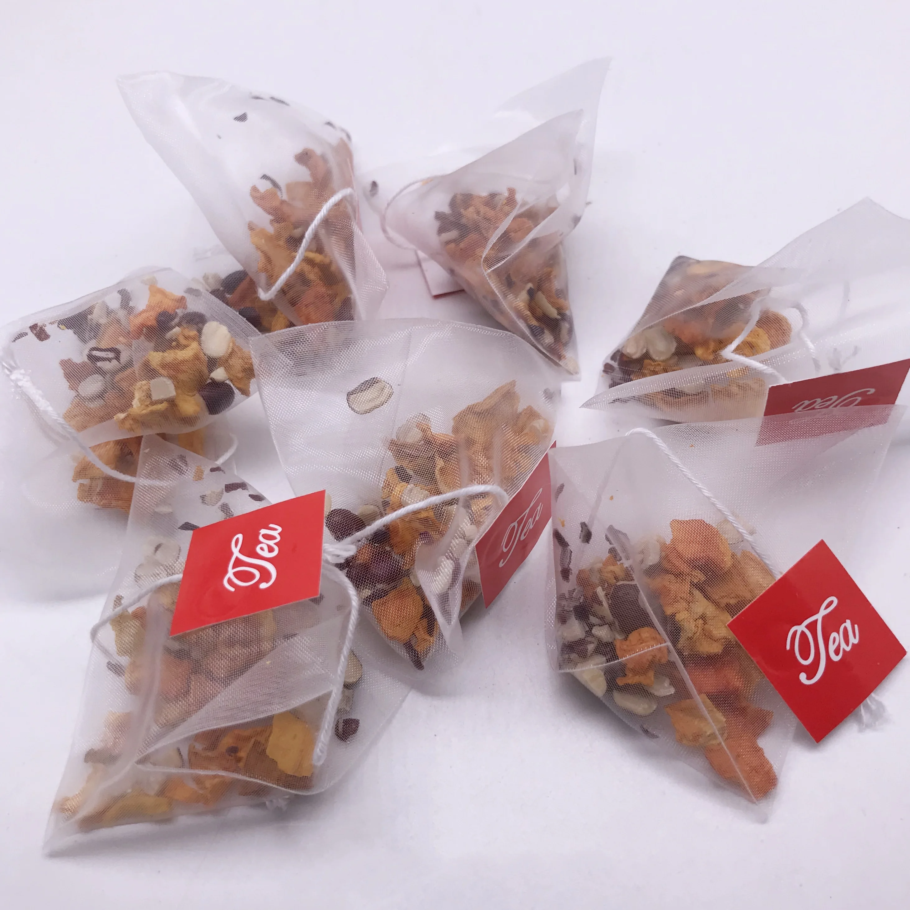 T264 Customized Red Bean Tea Delicious Blending Tea Bag Dried Herbal Red Bean Pumpkin Tea Bag