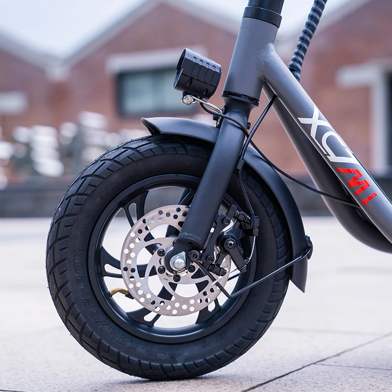 2024 Light Cheap 36V 48V 12inch 12Ah 3 Wheel Electric Scooter Removable Seat Basket Dual Suspension 48V Lithium Battery Mobility