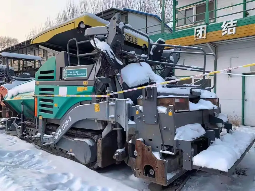 
Germany made VOGELE SUPER 2100-2 PITCH PAVER USED VOGELE 2100-2 2500 2000 model PAVER FOR ROAD CONSTRUCTION MADE IN 2008 