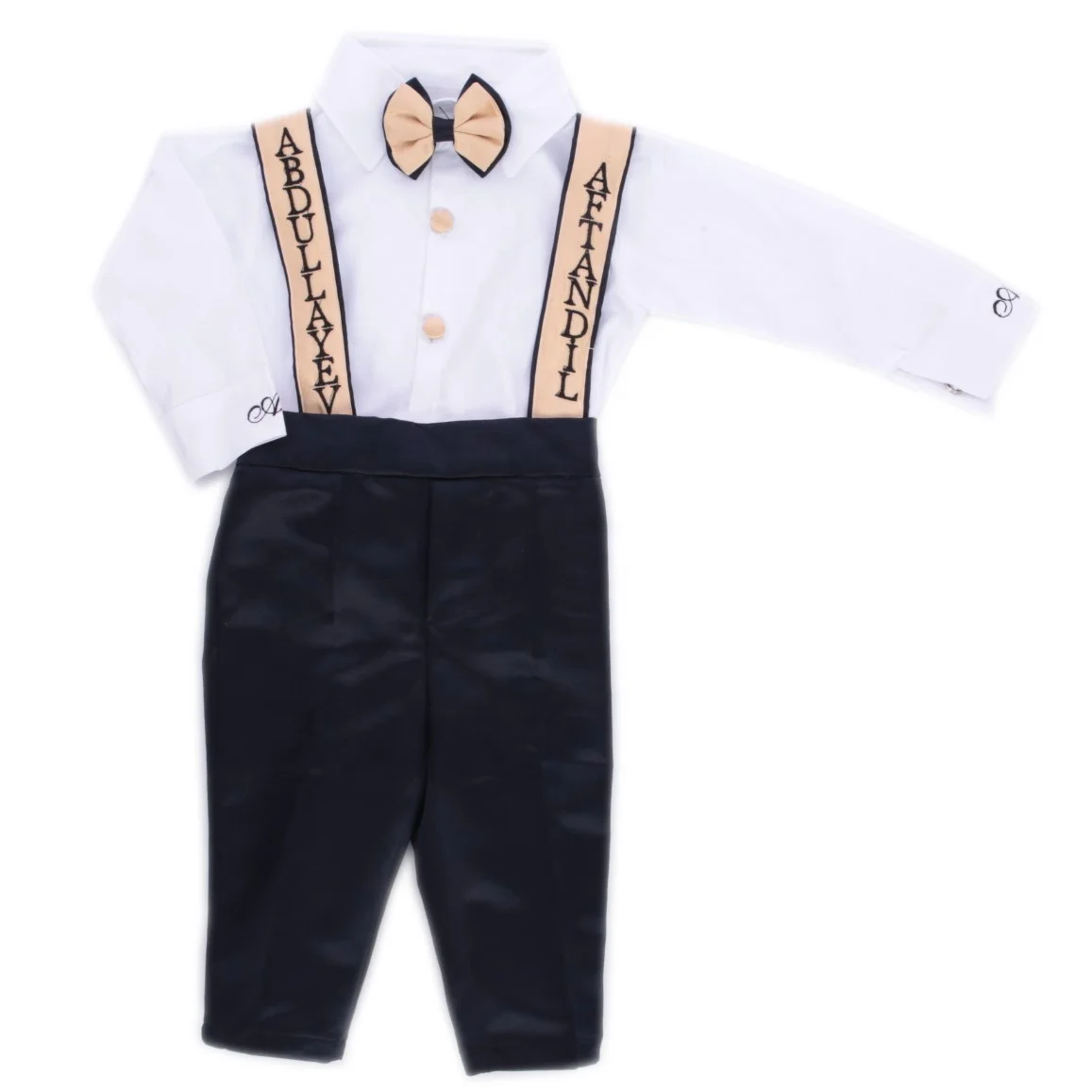 Birthday 1 Years Clothes Wholesale Custom High Quality Luxury Modern Wedding Baby Boy Suit Party Vest And Pants Kids Clothing