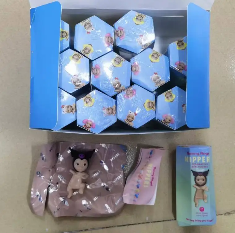 Wholesale animation somy Angel blind box 12pcs/set novelty toy mobile phone computer decoration claw game gift