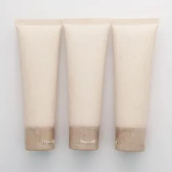 Eco Friendly Biodegradable Material Wheat Straw Tubes Packaging