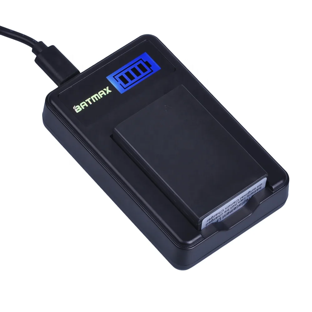 BATMAX FACTORY LPE17 LP E17 LP-E17 LCD USB Charger for Canon EOS M3 M6 200D 750D 800D 8000D 760D T6i T6s Kiss X8i X9i M3 M5 M6