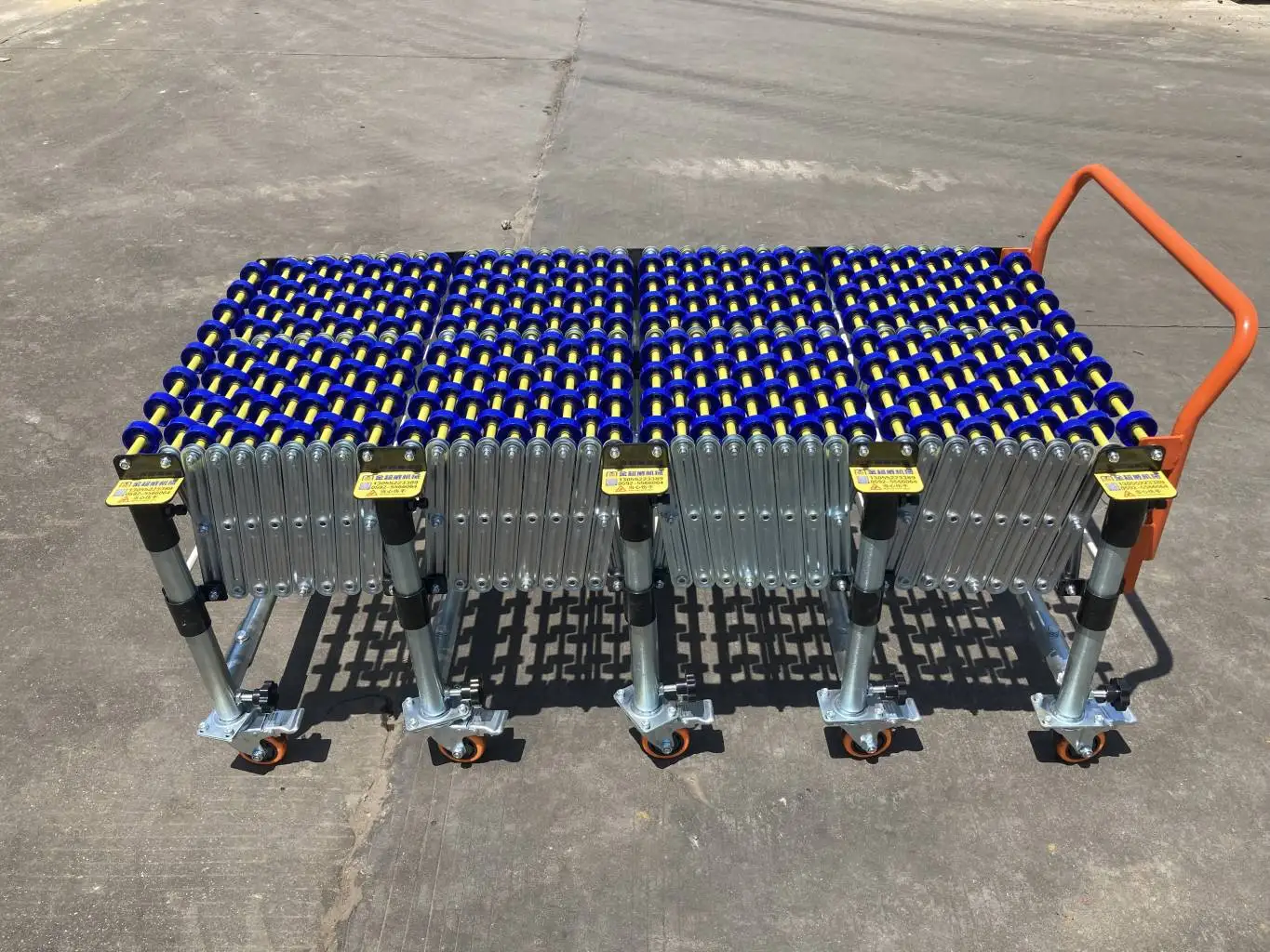Flexible Gravity Skate Wheel Roller Conveyor